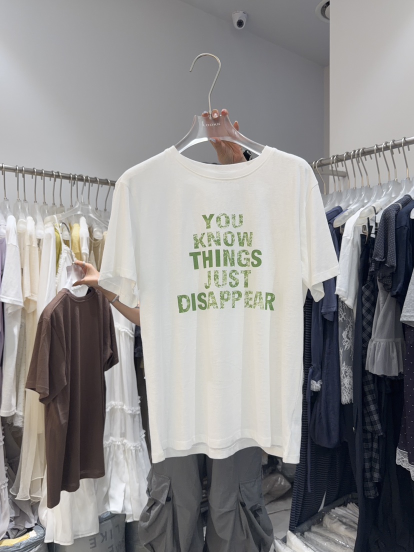 LOOKK/MIMME韓國東大門代購女裝新品人氣休閑熱賣推薦T恤LOOKK/MIMMET恤圖色1