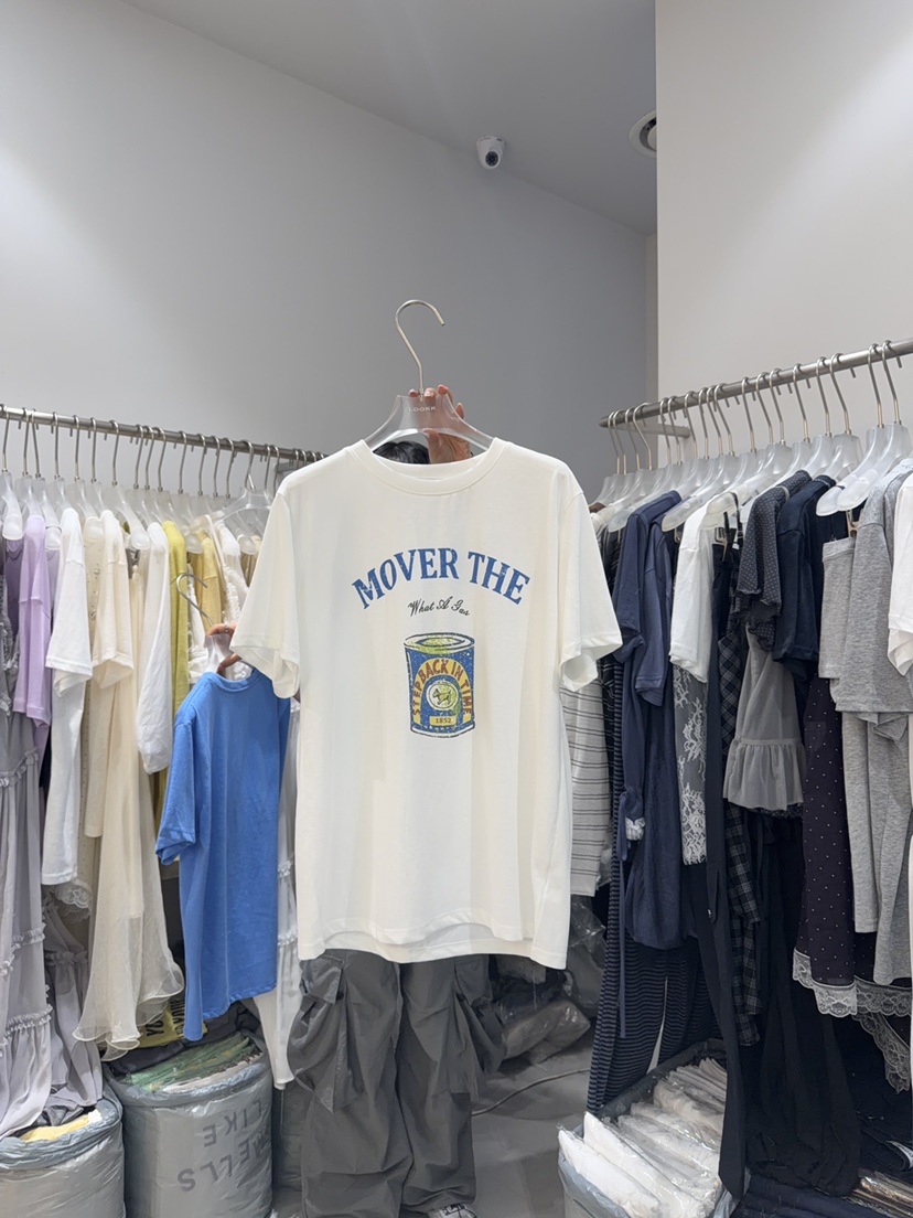 LOOKK/MIMME韓國直郵實拍女裝新款休閑熱賣人氣26夏季T恤LOOKK/MIMMET恤圖色1