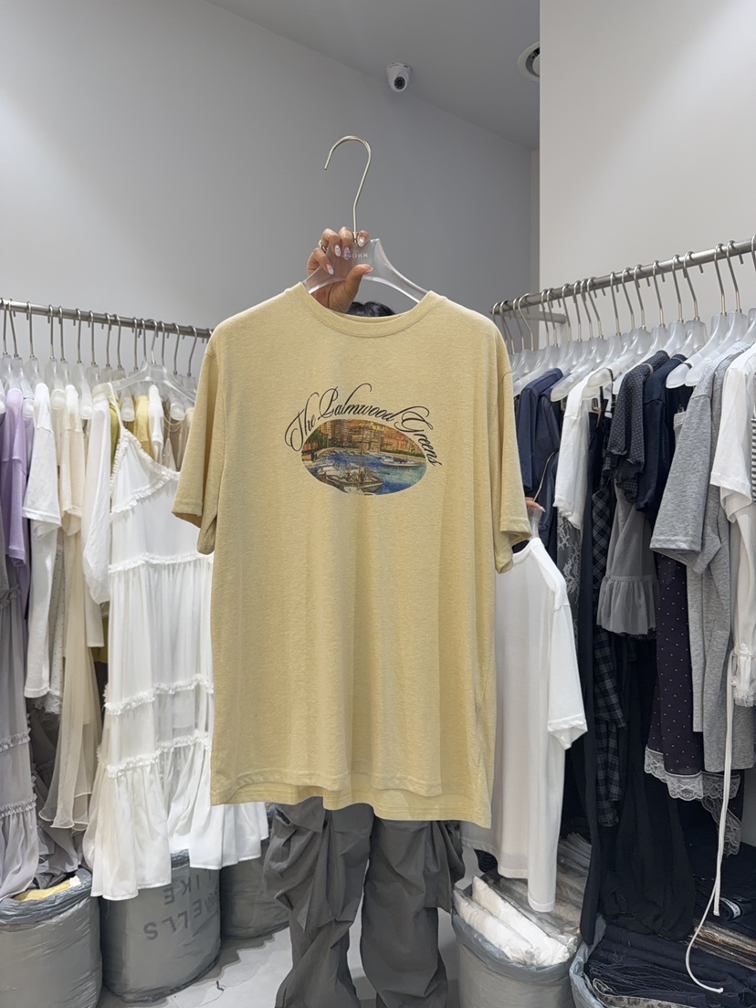LOOKK/MIMME韓國直郵女裝新款時尚26夏季推薦休閑熱賣T恤LOOKK/MIMMET恤圖色4