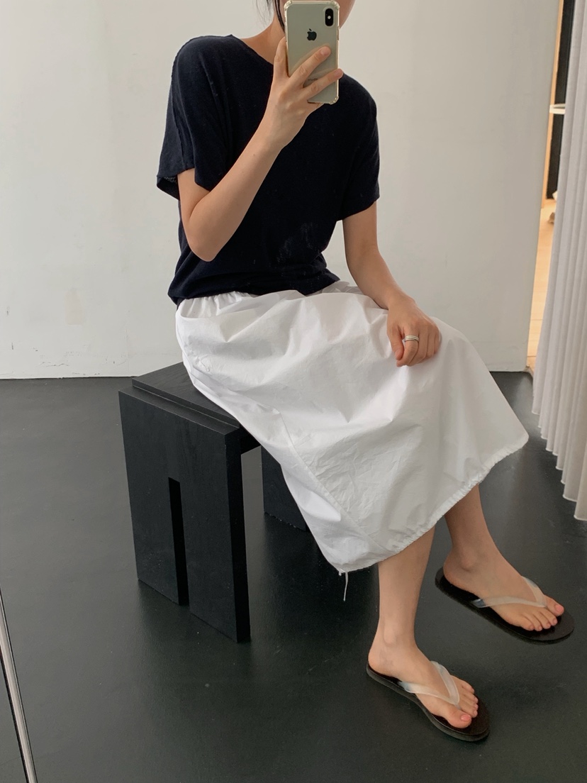 REGULARLY/PLACOR韓國直郵女裝新品休閑時尚推薦T恤亞麻REGULARLY/PLACORT恤