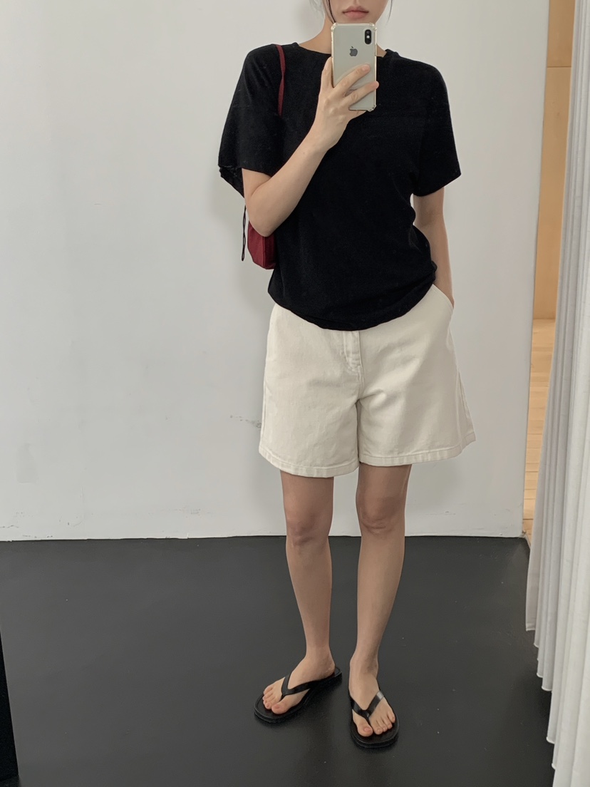 REGULARLY/PLACOR韓國直郵女裝新品休閑時尚推薦T恤亞麻REGULARLY/PLACORT恤