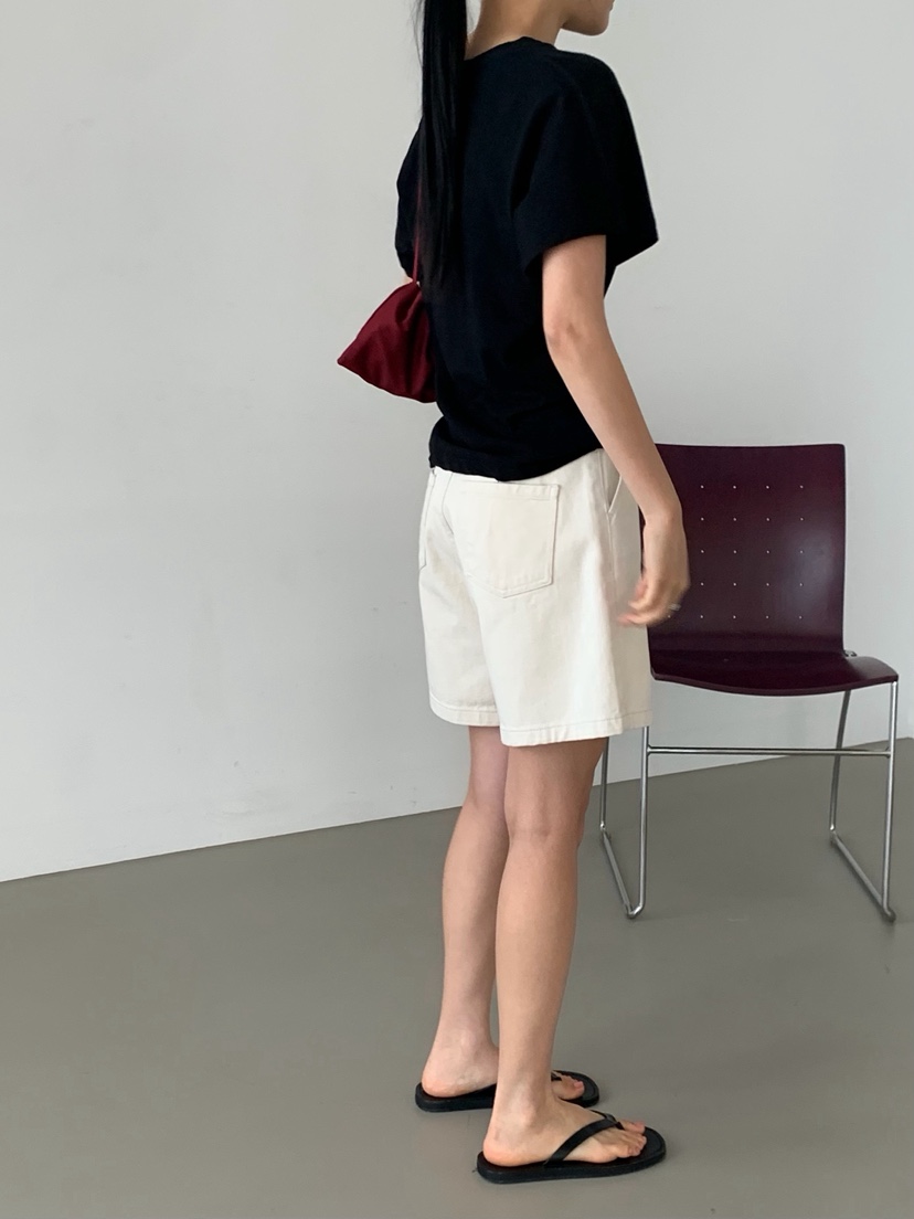 REGULARLY/PLACOR韓國直郵女裝新品休閑時尚推薦T恤亞麻REGULARLY/PLACORT恤