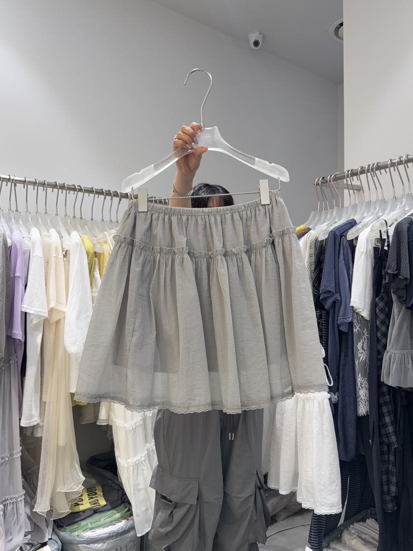LOOKK/MIMME韓國東大門代購女士新品26夏季推薦人氣短裙LOOKK/MIMME短裙圖色2