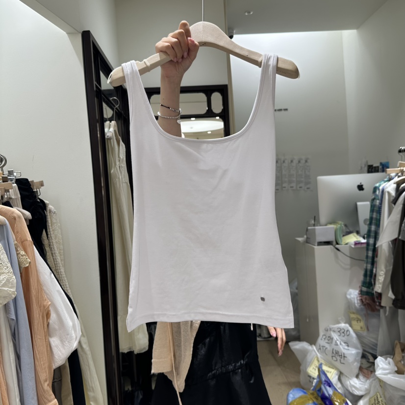 THEMORYPARK韓國直郵女士新款休閑26夏季熱賣推薦吊帶背心THE MORY PARK吊帶/背心圖色4