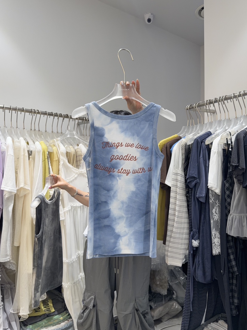 LOOKK/MIMME韓國直郵實拍女裝新品時尚26夏季吊帶背心無袖LOOKK/MIMME吊帶/背心圖色1