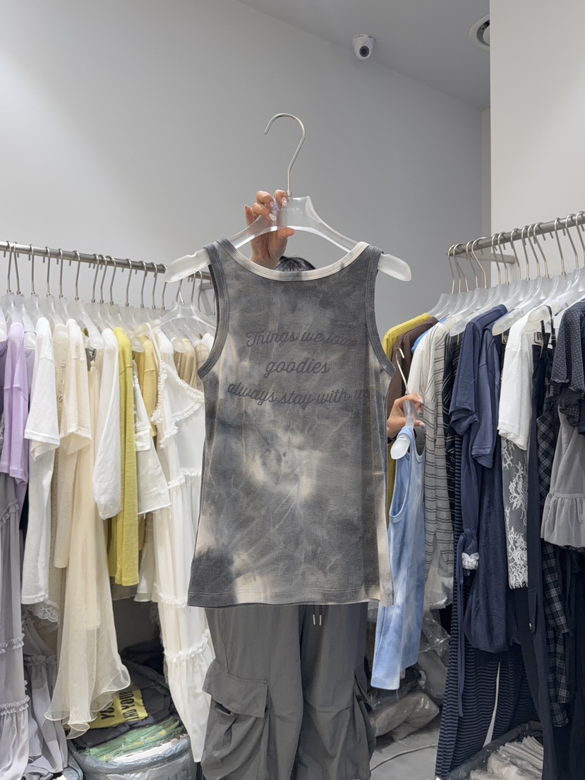 LOOKK/MIMME韓國直郵實拍女裝新品時尚26夏季吊帶背心無袖LOOKK/MIMME吊帶/背心圖色2