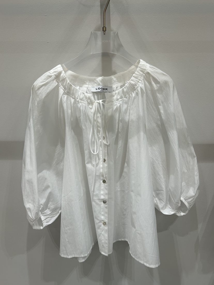 LOOKK/MIMME韓國直郵實拍女士新品熱賣時尚人氣襯衫蕾絲衫LOOKK/MIMME襯衫/蕾絲衫圖色2