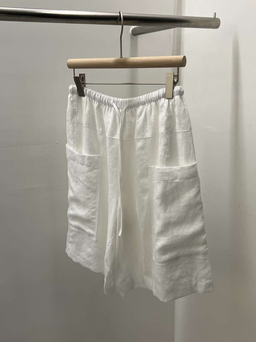 REGULARLY/PLACOR韓國直郵女士新品休閑人氣時尚短褲亞麻REGULARLY/PLACOR短褲圖色1