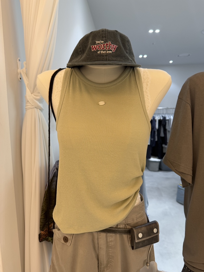 LOOKK/MIMME韓國直郵女士新款時尚休閑推薦吊帶背心無袖LOOKK/MIMME吊帶/背心圖色2
