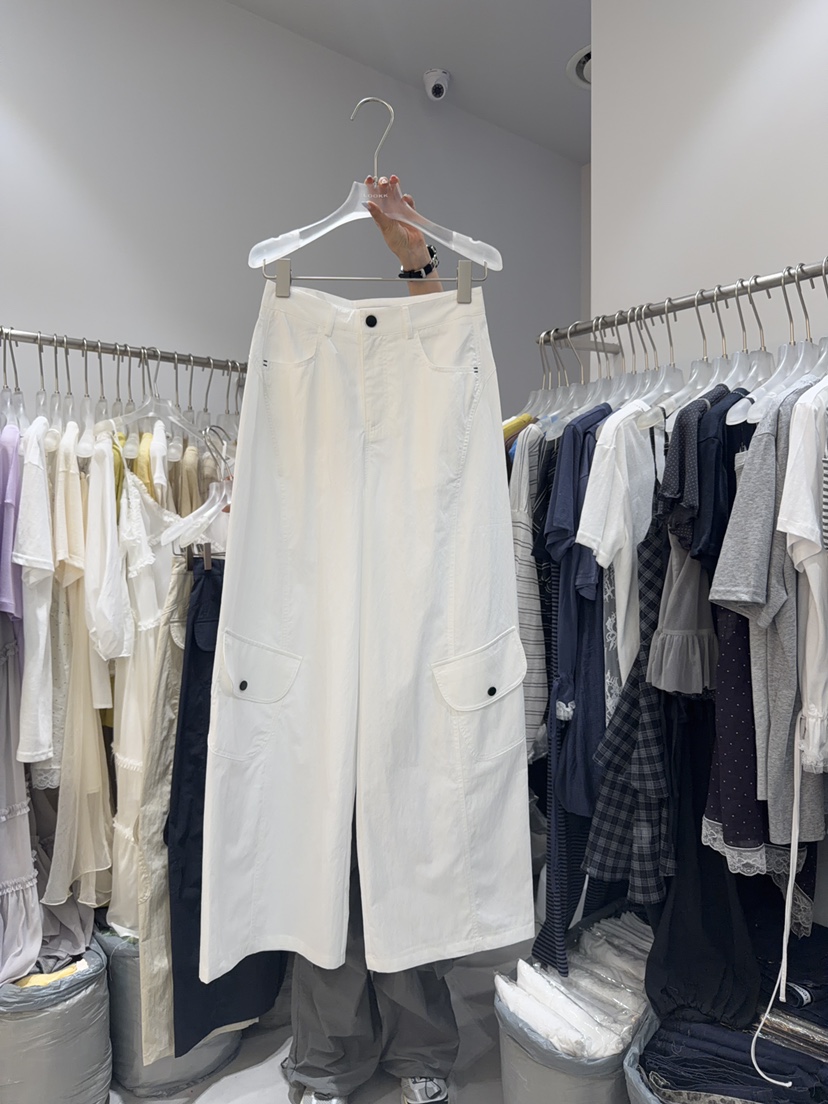 LOOKK/MIMME韓國代購女裝新款推薦休閑人氣26夏季休閑褲口袋LOOKK/MIMME休閑褲圖色1