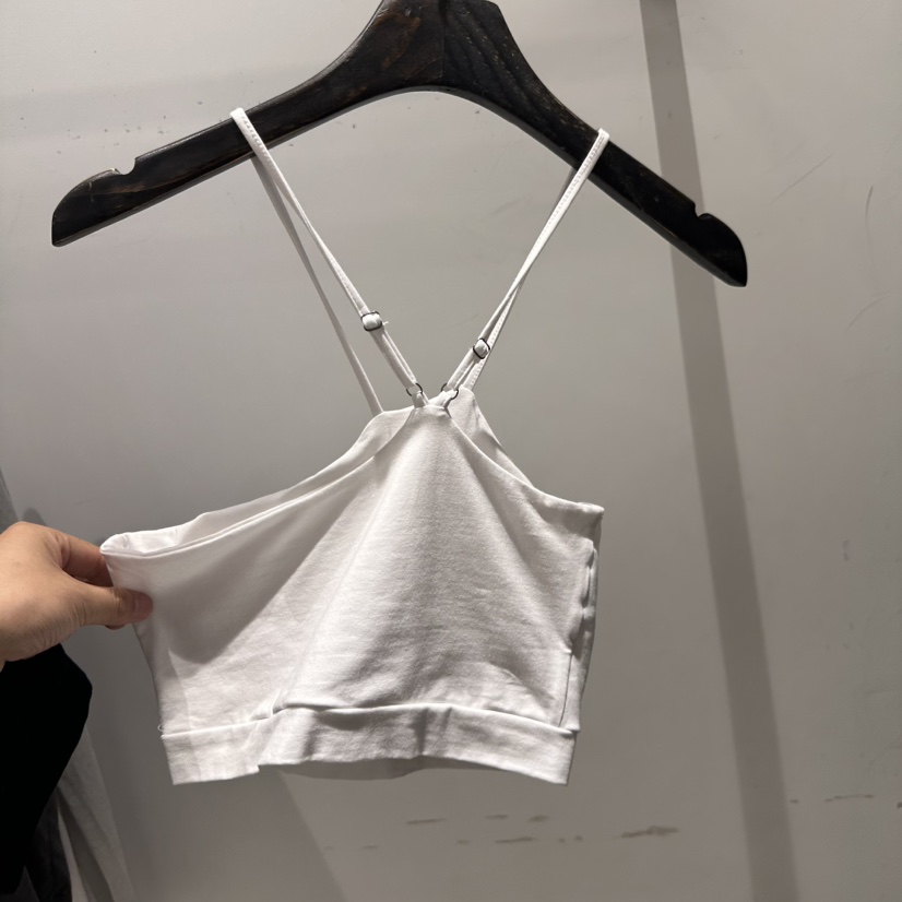 JANE BIRKIN東大門實拍韓國女裝新品時尚吊帶背心不對稱JANE BIRKIN設計師品牌吊帶/背心