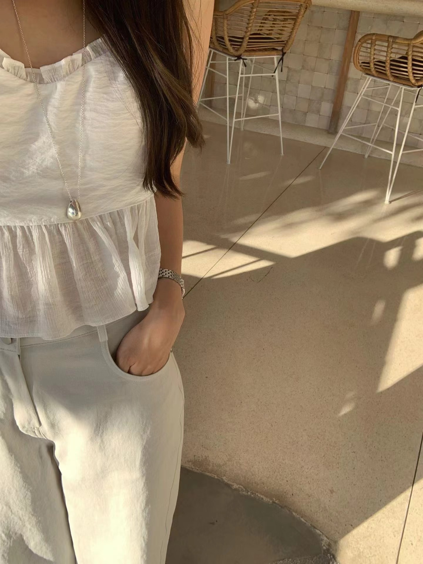 LITER東大門實拍韓國女裝新款熱賣人氣時尚休閑推薦吊帶背心LITER吊帶/背心