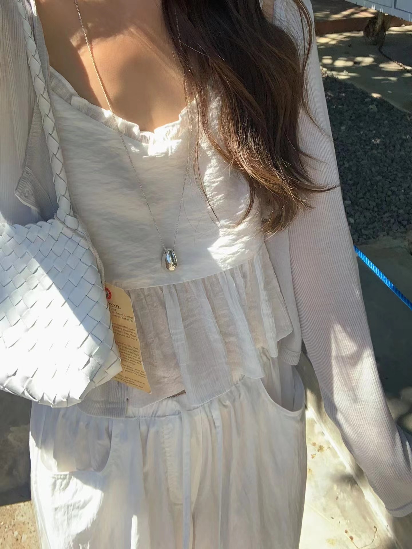 LITER東大門實拍韓國女裝新款熱賣人氣時尚休閑推薦吊帶背心LITER吊帶/背心