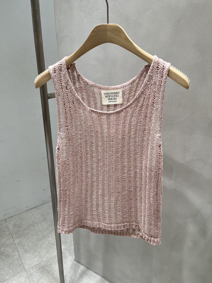EVERCOMMERCE METICULOUSLY DESIGNED韓國直郵女裝新品休閑吊帶背心EVERCOMMERCE METICULOUSLY DESIGNED吊帶/背心圖色1
