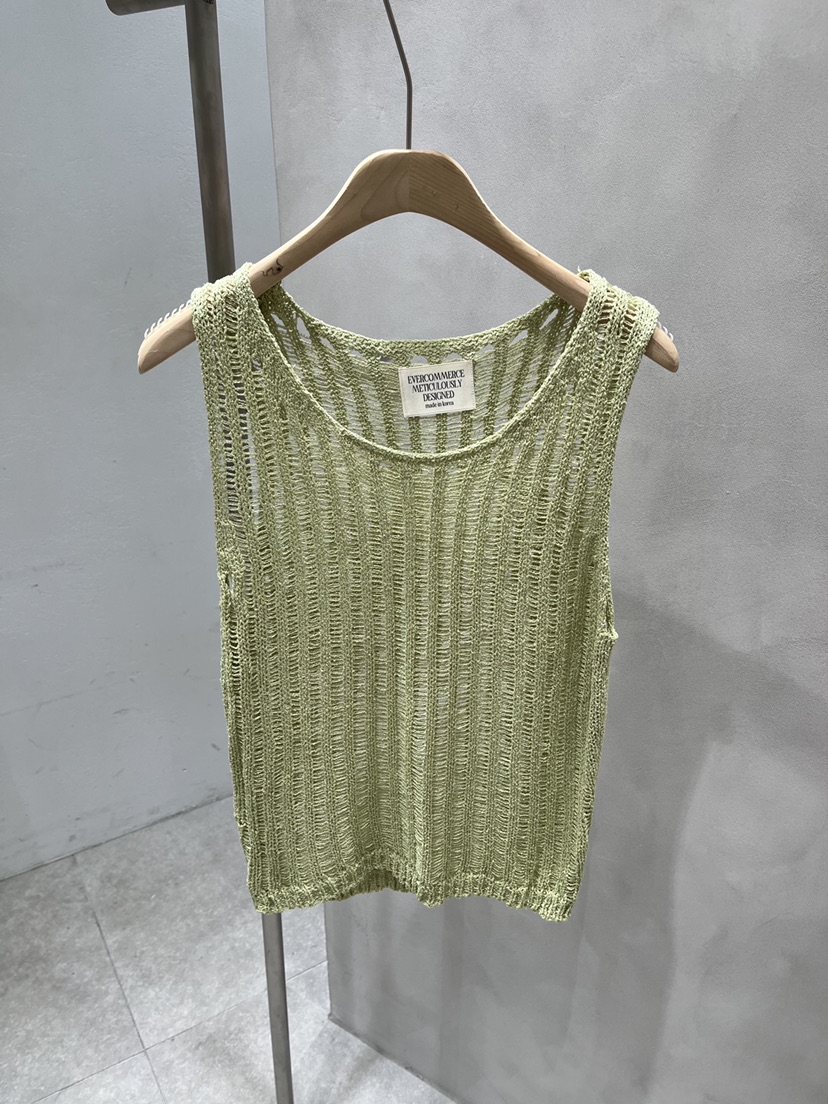 EVERCOMMERCE METICULOUSLY DESIGNED韓國直郵女裝新品休閑吊帶背心EVERCOMMERCE METICULOUSLY DESIGNED吊帶/背心圖色2