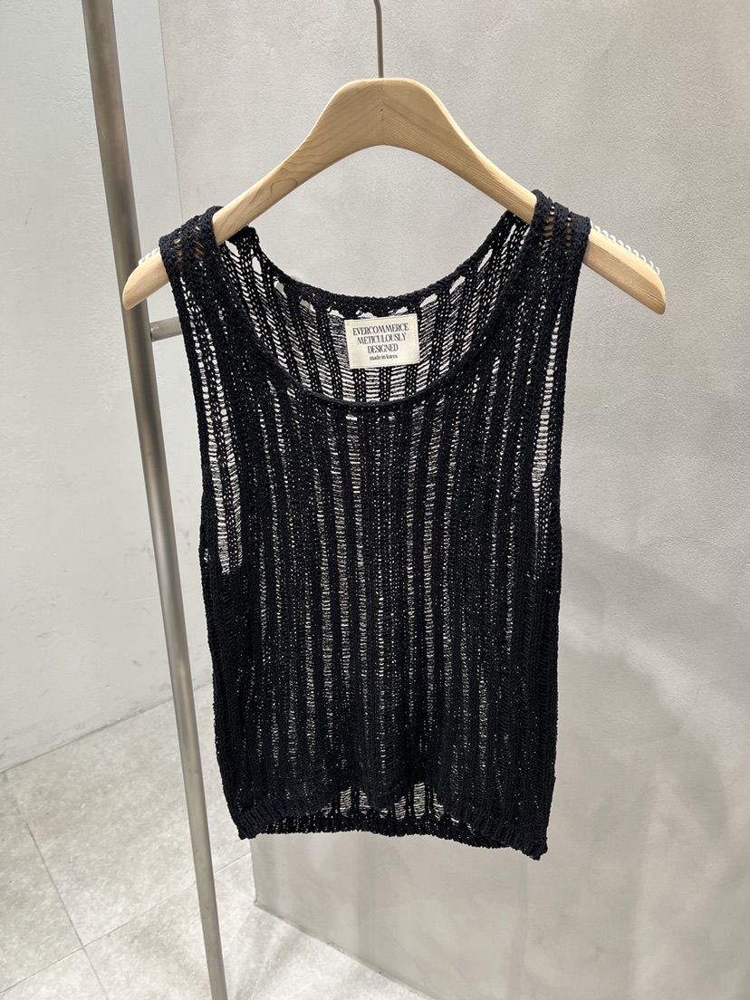 EVERCOMMERCE METICULOUSLY DESIGNED韓國直郵女裝新品休閑吊帶背心EVERCOMMERCE METICULOUSLY DESIGNED吊帶/背心圖色5