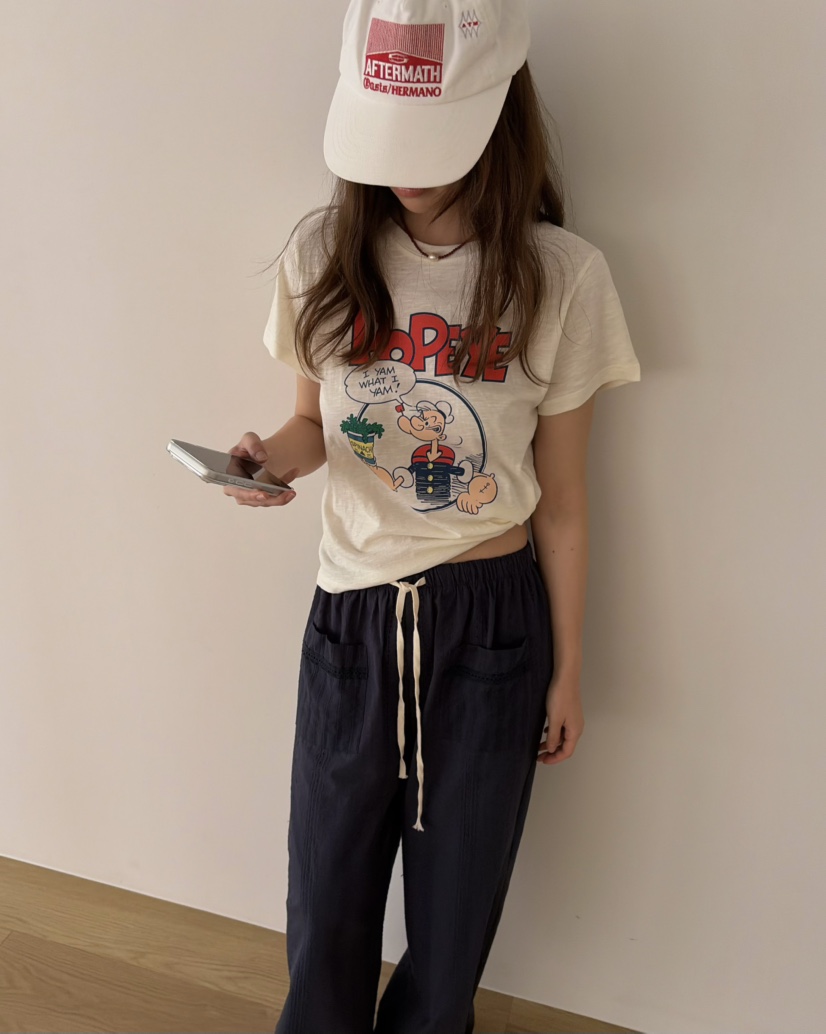 PEBBLE韓國直郵女裝新品人氣26夏季推薦時尚熱賣休閑T恤PEBBLET恤