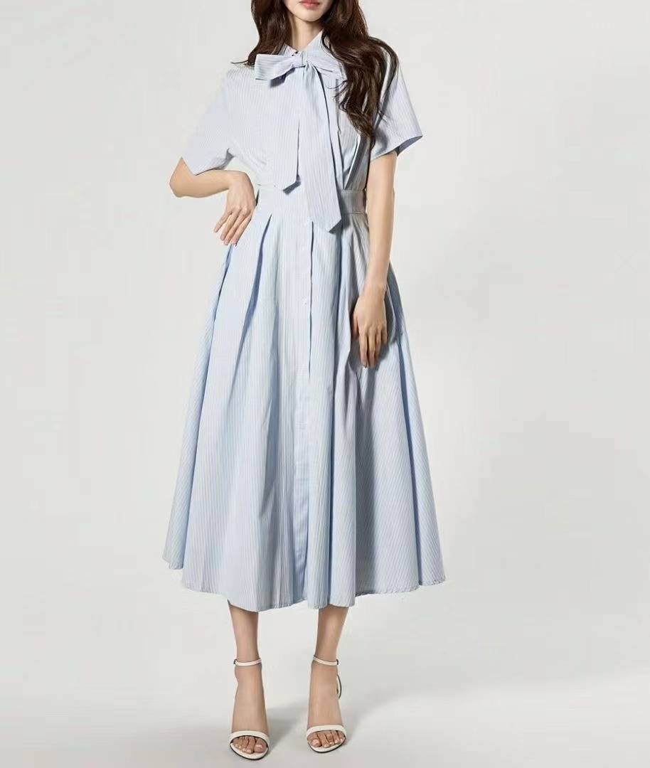 S.W SHOP-에스 더블유샵-T東大門實拍韓國女裝新款熱賣連衣裙S.W SHOP-2件起連衣裙圖色1