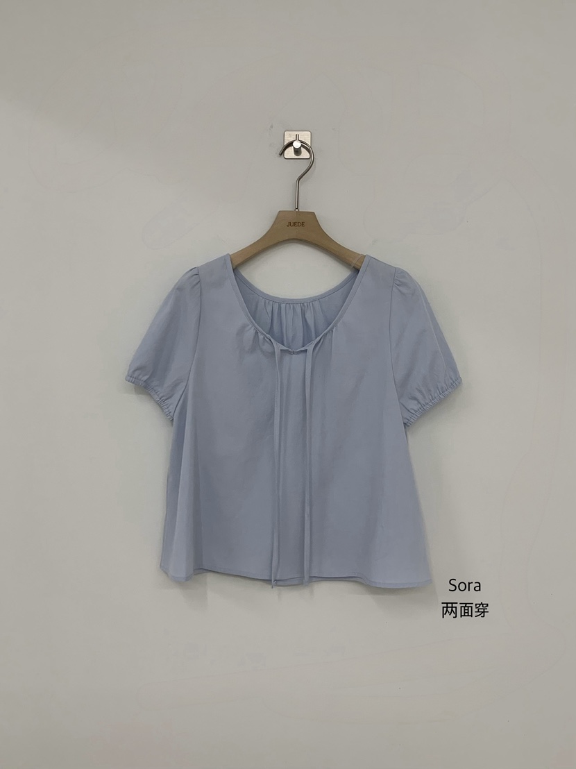 JUEDE韓國東大門代購女士新款26夏季襯衫蕾絲衫JUEDE襯衫/蕾絲衫圖色2