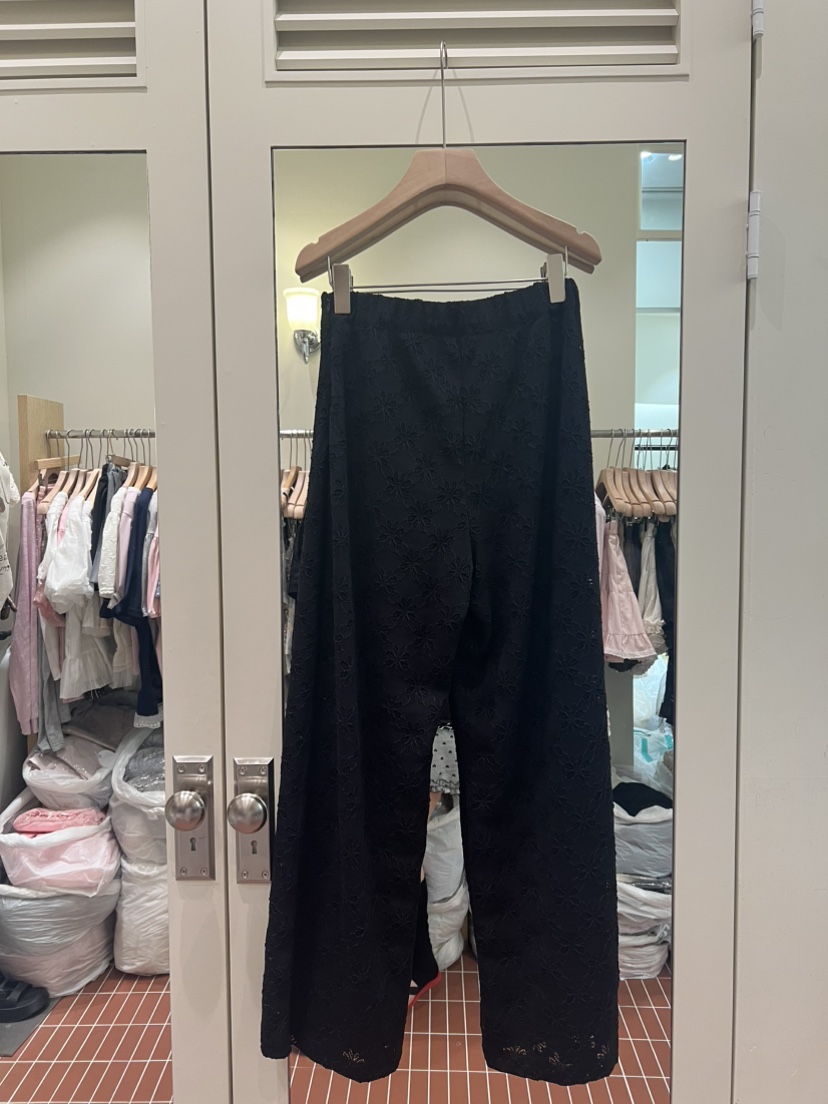 BE&amp;BE韓國東大門直郵女士新品熱賣休閑時尚休閑褲蕾絲BE&be休閑褲