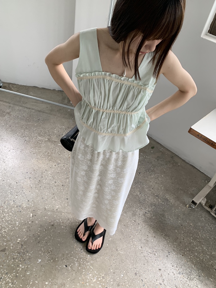 LOGARDEN韓國直郵女裝新品26夏季休閑時尚推薦熱賣吊帶背心LO GARDEN吊帶/背心