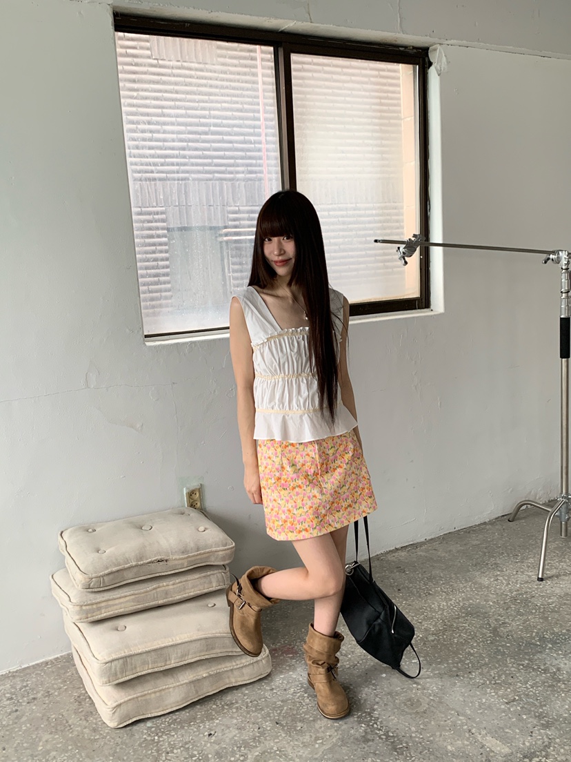 LOGARDEN韓國直郵女裝新品26夏季休閑時尚推薦熱賣吊帶背心LO GARDEN吊帶/背心