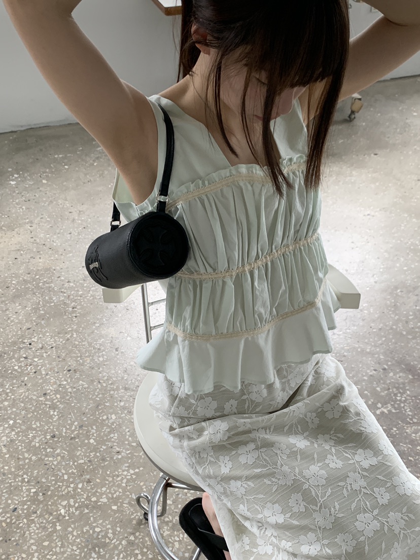 LOGARDEN韓國直郵女裝新品26夏季休閑時尚推薦熱賣吊帶背心LO GARDEN吊帶/背心圖色1