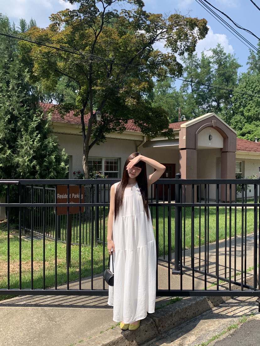 LOGARDEN韓國直郵實拍女士新款推薦休閑時尚人氣連衣裙OPSLO GARDEN連衣裙