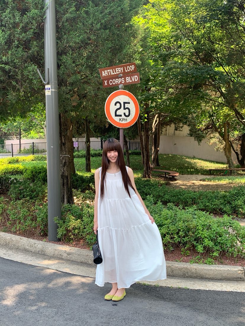 LOGARDEN韓國直郵實拍女士新款推薦休閑時尚人氣連衣裙OPSLO GARDEN連衣裙