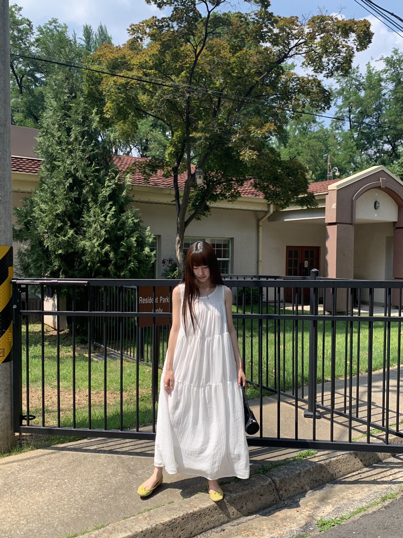 LOGARDEN韓國直郵實拍女士新款推薦休閑時尚人氣連衣裙OPSLO GARDEN連衣裙