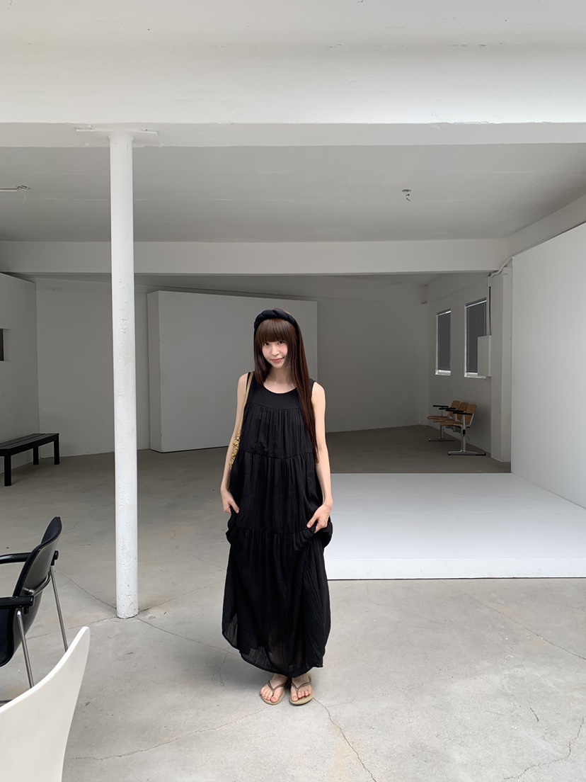 LOGARDEN韓國直郵實拍女士新款推薦休閑時尚人氣連衣裙OPSLO GARDEN連衣裙
