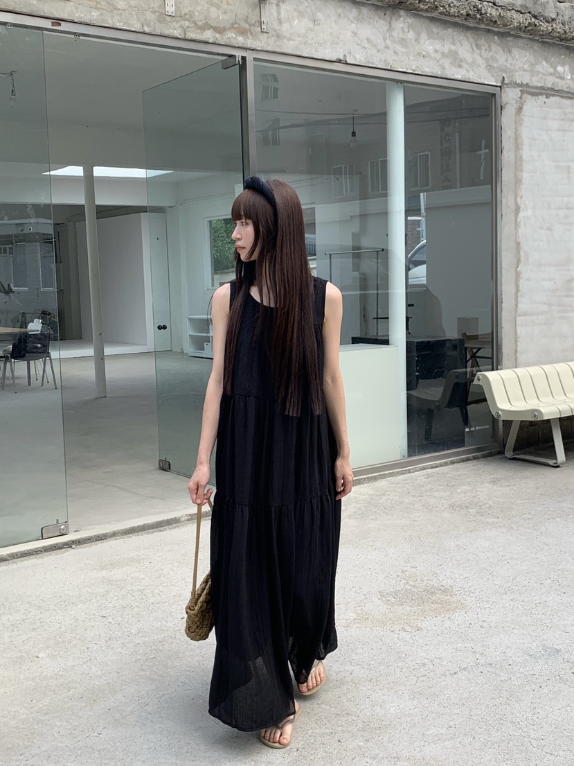 LOGARDEN韓國直郵實拍女士新款推薦休閑時尚人氣連衣裙OPSLO GARDEN連衣裙