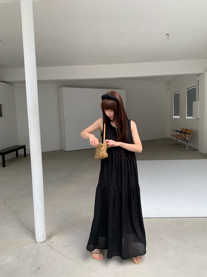 LOGARDEN韓國直郵實拍女士新款推薦休閑時尚人氣連衣裙OPSLO GARDEN連衣裙