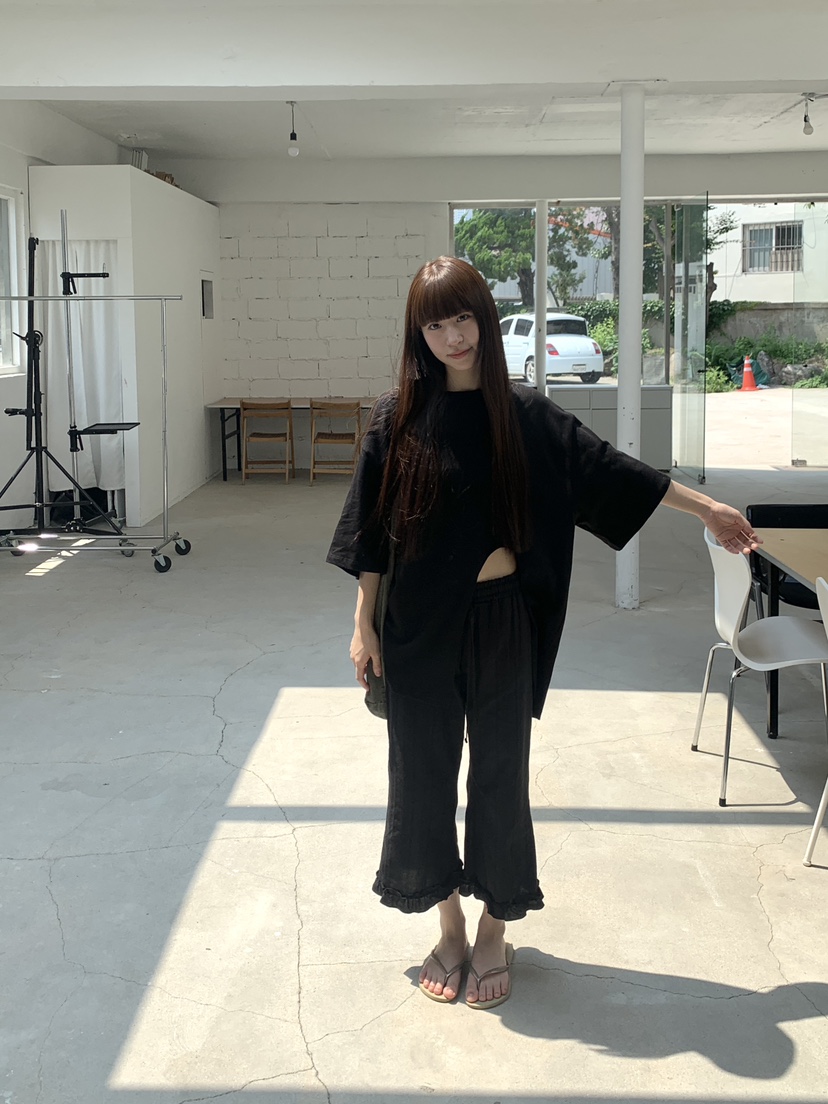 LOGARDEN東大門實拍韓國女裝新款26夏季休閑人氣熱賣時尚T恤LO GARDENT恤