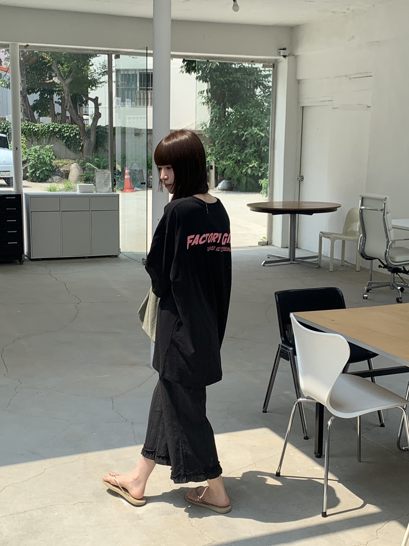LOGARDEN東大門實拍韓國女裝新款26夏季休閑人氣熱賣時尚T恤LO GARDENT恤