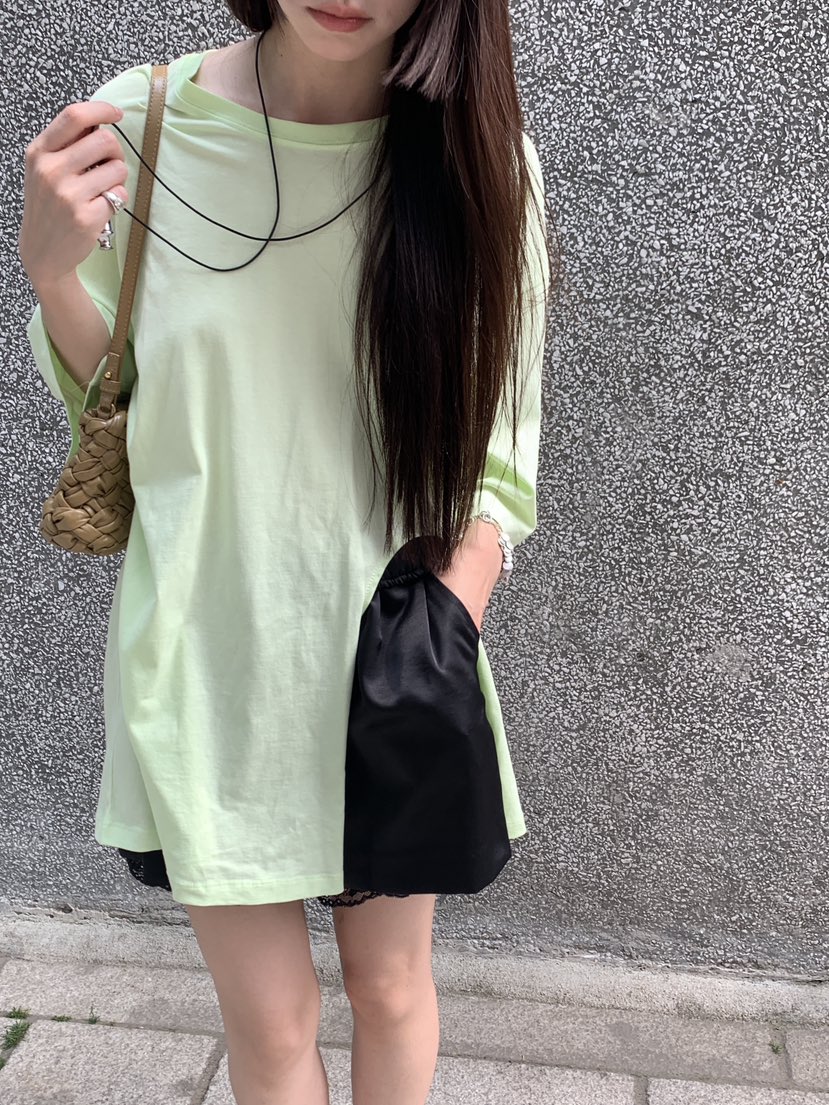 LOGARDEN東大門實拍韓國女裝新款26夏季休閑人氣熱賣時尚T恤LO GARDENT恤圖色4