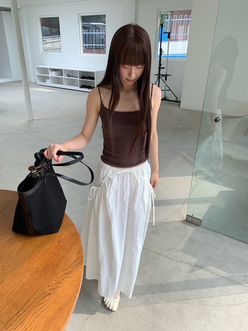 LOGARDEN韓國代購女裝新款推薦熱賣休閑26夏季人氣時尚長裙LO GARDEN長裙