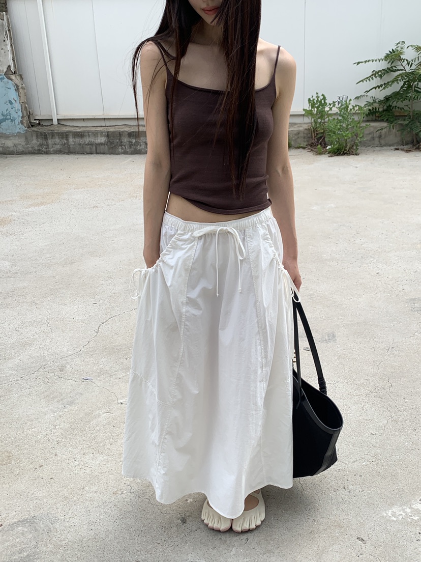 LOGARDEN韓國代購女裝新款推薦熱賣休閑26夏季人氣時尚長裙LO GARDEN長裙