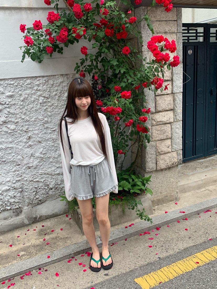 LOGARDEN韓國直郵女裝新品26夏季熱賣推薦人氣時尚休閑短褲LO GARDEN短褲