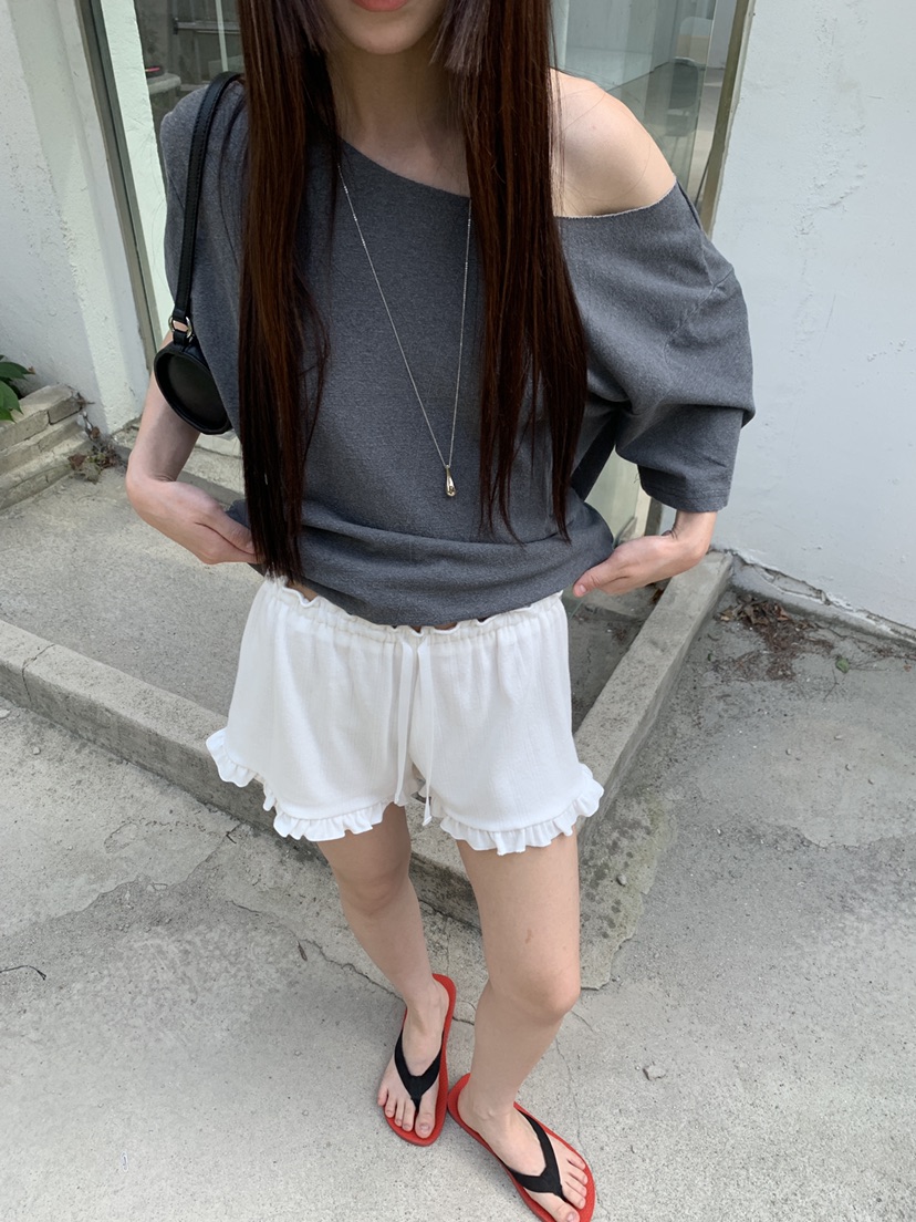 LOGARDEN韓國直郵女裝新品26夏季熱賣推薦人氣時尚休閑短褲LO GARDEN短褲