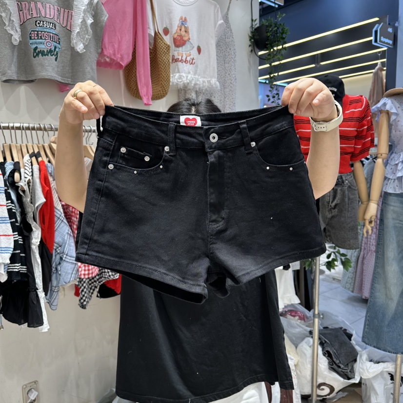 UNDERSTAR_VINTAGE韓國東大門直郵女士新品熱賣短褲不含腰帶UNDERSTAR_VINTAGE短褲圖色2