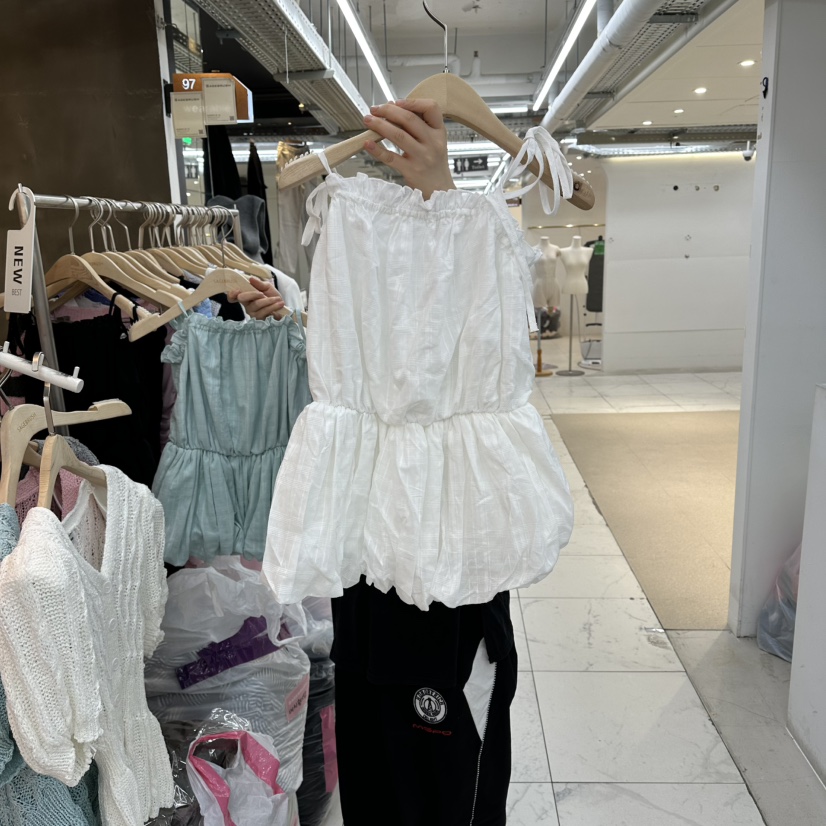 SAGE BRUSH韓國直郵女裝新品休閑推薦時尚熱賣26夏季吊帶背心SAGE BRUSH吊帶/背心