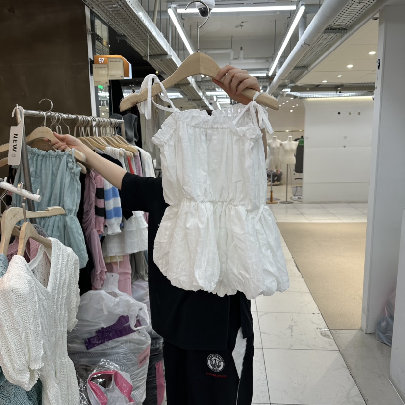 SAGE BRUSH韓國直郵女裝新品休閑推薦時尚熱賣26夏季吊帶背心SAGE BRUSH吊帶/背心圖色1