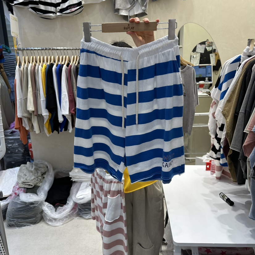 REPLAY韓國代購女士新品人氣26夏季時尚熱賣休閑推薦短褲REPLAY短褲圖色1
