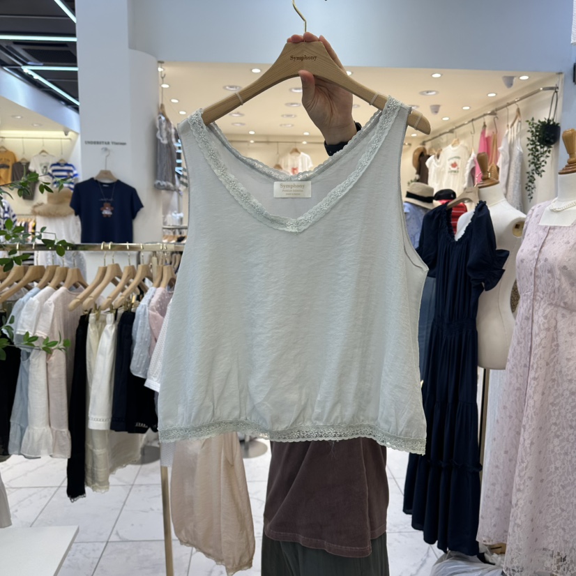 SYMPHONY韓國直郵女士新品時尚26夏季人氣推薦熱賣吊帶背心SYMPHONY吊帶/背心圖色2