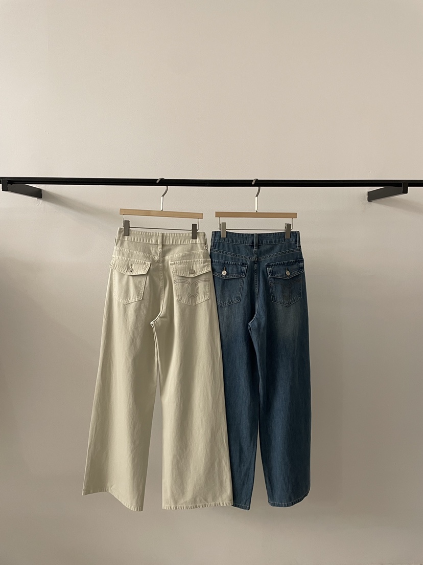 2DA/DARIMI-P韓國代購女士新品26夏季熱賣人氣休閑牛仔褲2DA/DARIMI-P牛仔褲