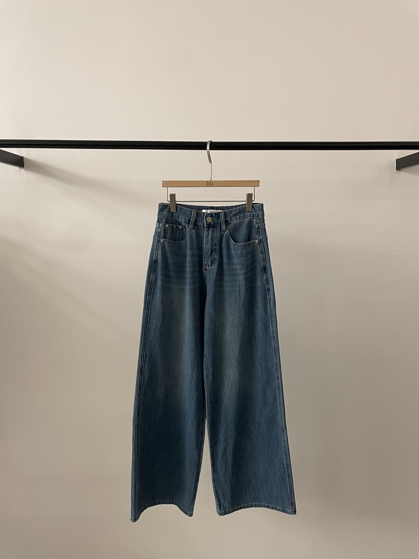 2DA/DARIMI-P韓國代購女士新品26夏季熱賣人氣休閑牛仔褲2DA/DARIMI-P牛仔褲圖色1