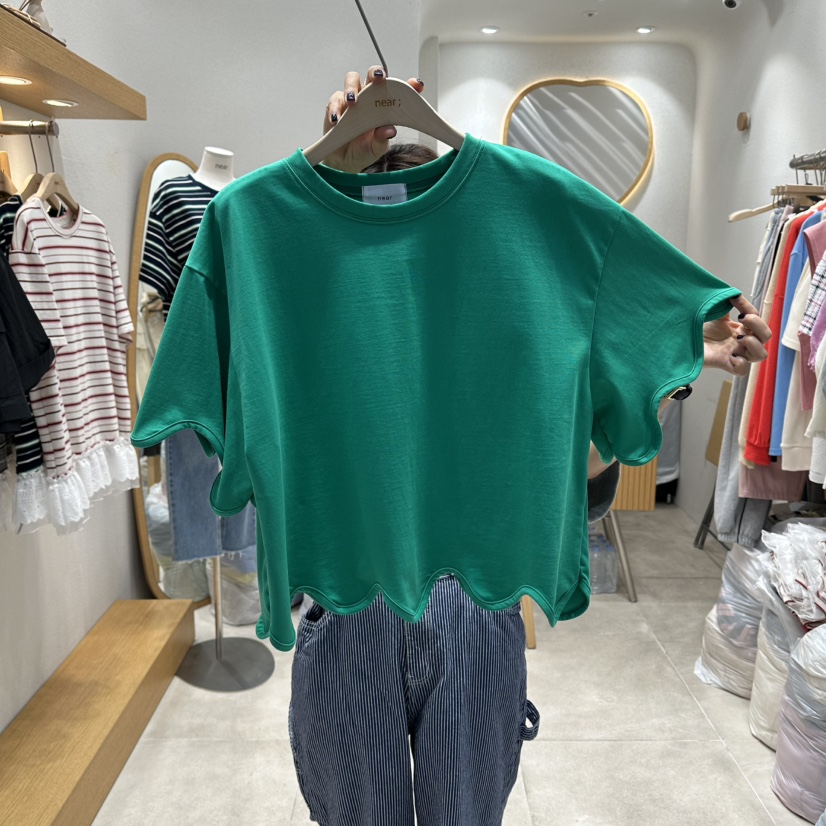 NEAR韓國直郵女裝新品人氣26夏季熱賣時尚休閑推薦T恤NEART恤圖色2