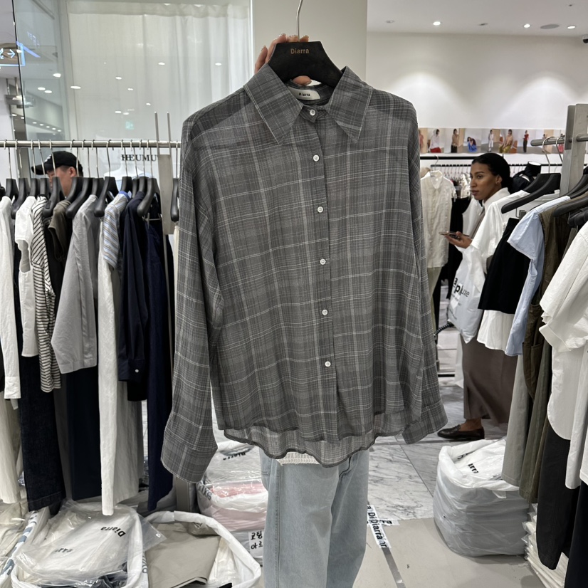 DIARRA韓國代購女裝新款時尚熱賣26夏季休閑推薦襯衫蕾絲衫DIARRA襯衫/蕾絲衫圖色2