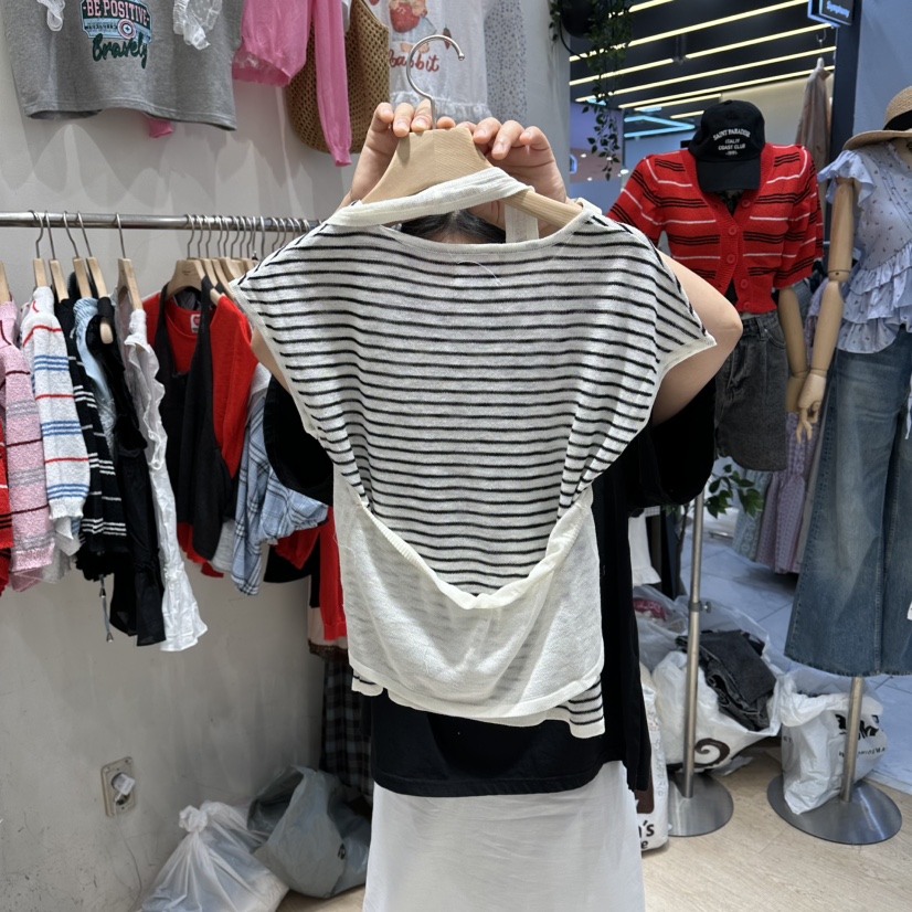 UNDERSTAR_VINTAGE韓國東大門直郵女士新品26夏季套裝套裝露背UNDERSTAR_VINTAGE套裝
